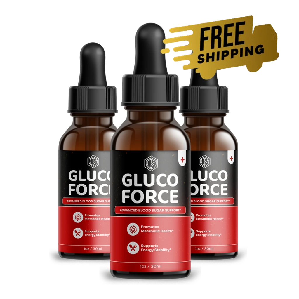 GlucoForce three-bottle bundle
